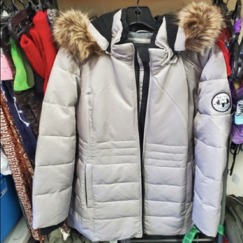 GRAY WINTER JACKET